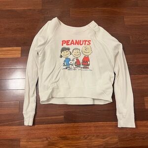 RE DONE Peanuts Sweater, Size L Women’s